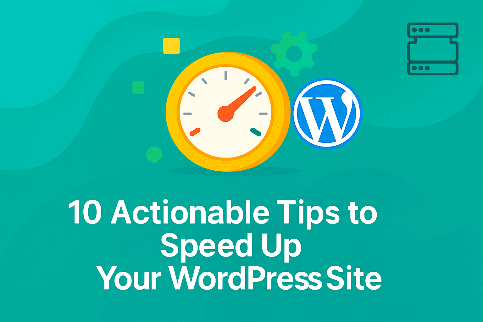 10 Actionable Tips to Speed Up Your WordPress Site