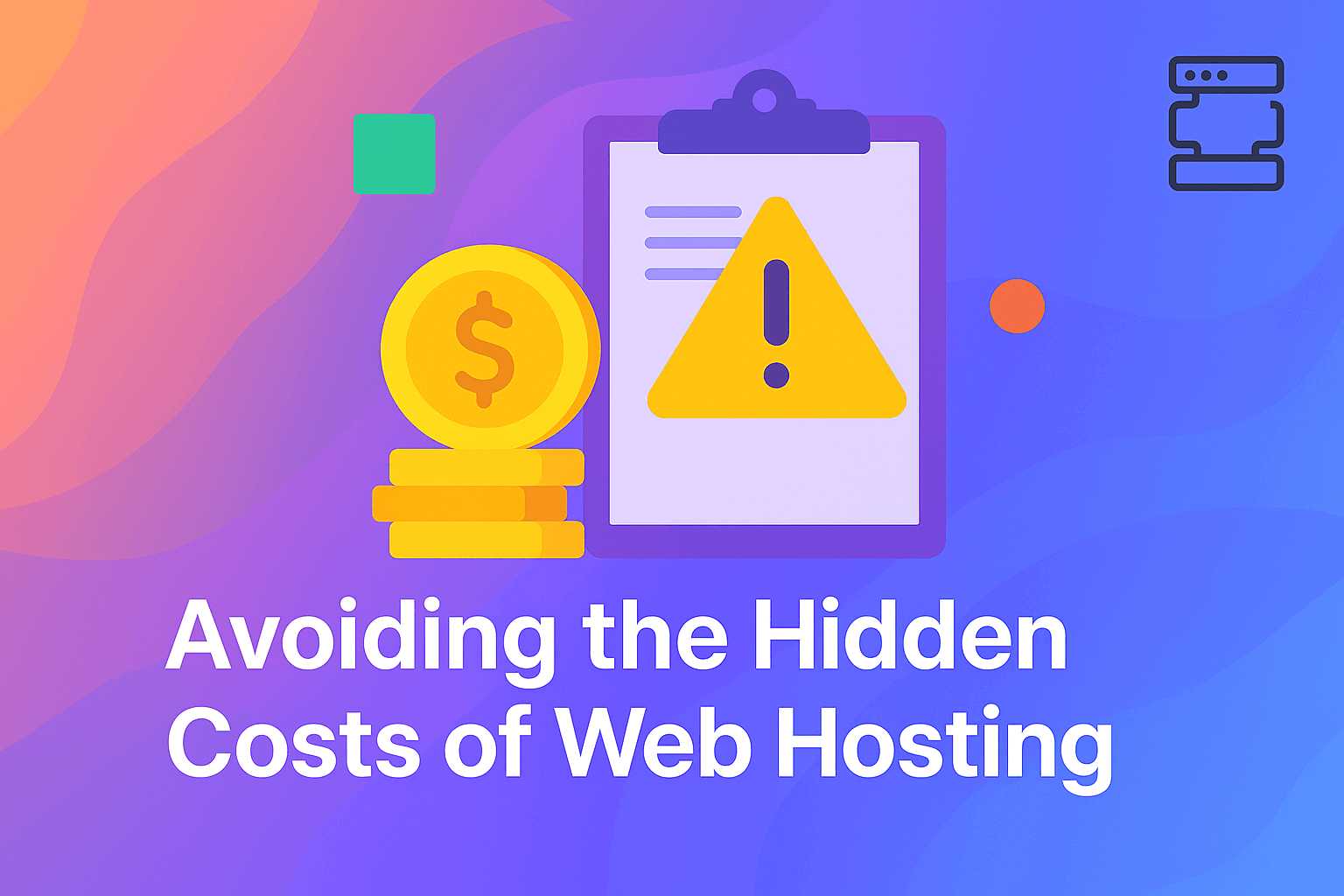 Avoiding the Hidden Costs of Web Hosting